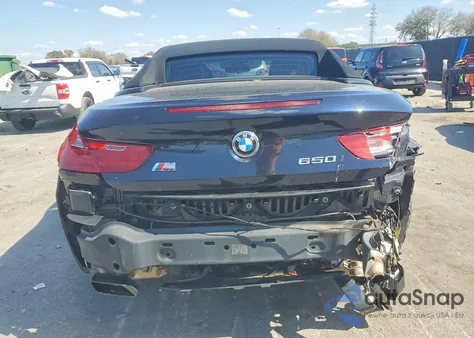 2015 BMW 650 I z USA, uszkodzony, nr VIN WBAYP9C55FD170072